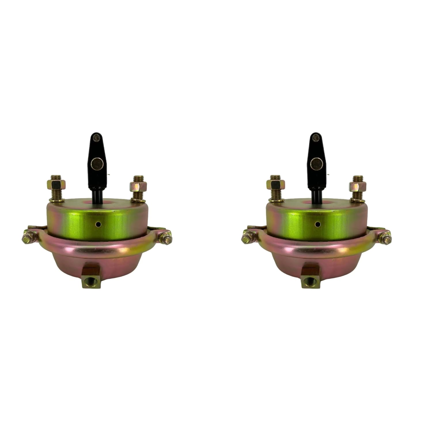 2 pcs Type 20 Long Stroke Service Brake Chamber with Welded Clevis, 2.5" Stroke
