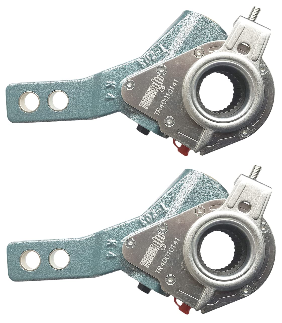 2 x Auto Slack Adjuster 1.5"x28 Spline 5.5"&6.5" Lever Replaces Haldex 400-10141