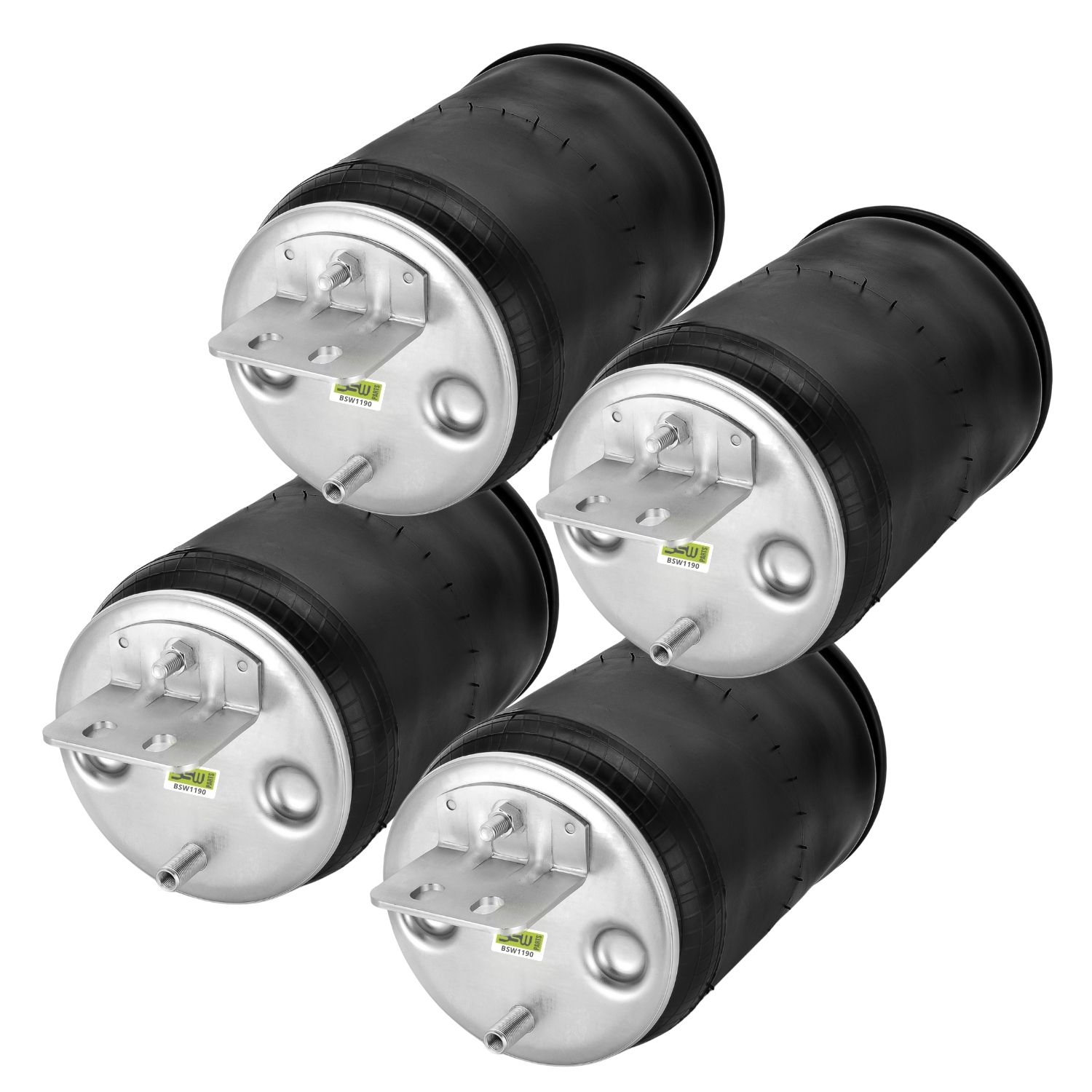 BSWParts 4 PCS Air Spring Bag Replaces 1R12-432, 1R12-689 Firestone W01-358-9875