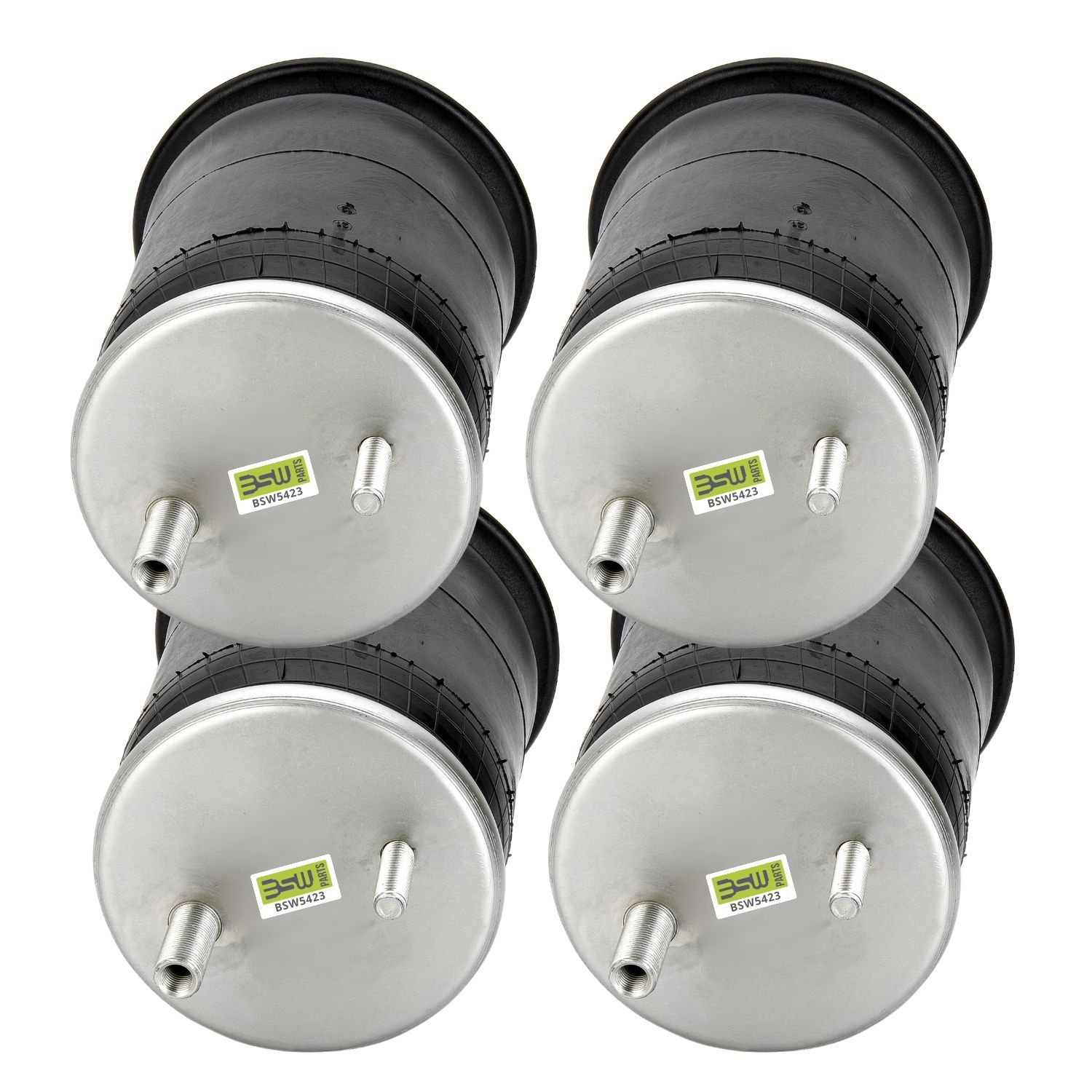BSWParts 4 PCS Trailer Air Spring Bag Replaces 665-13S559 Firestone W01-358-5423
