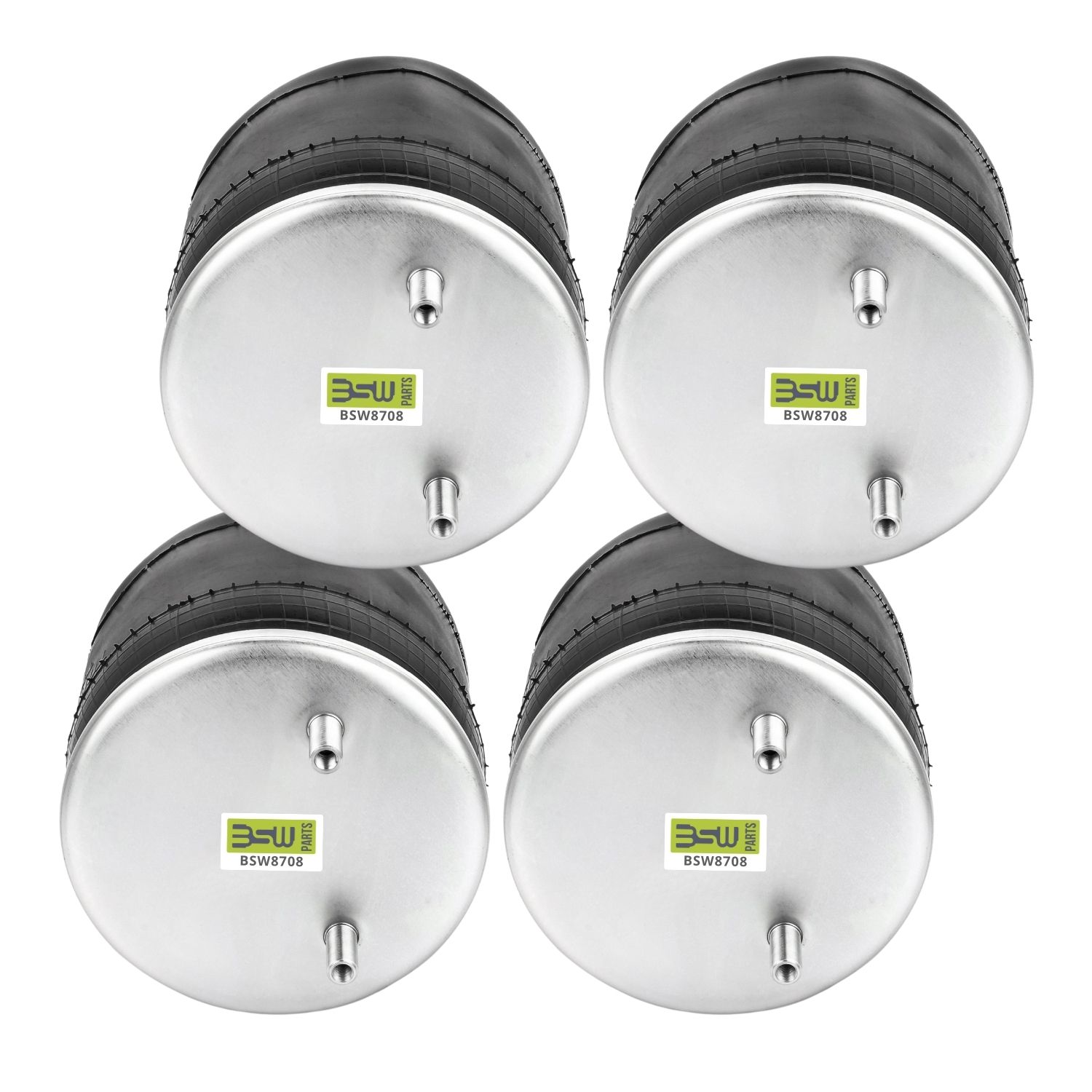 BSWParts 4 PCS Trailer Air Spring Bag Replaces 1R13177 Firestone W01-358-8708