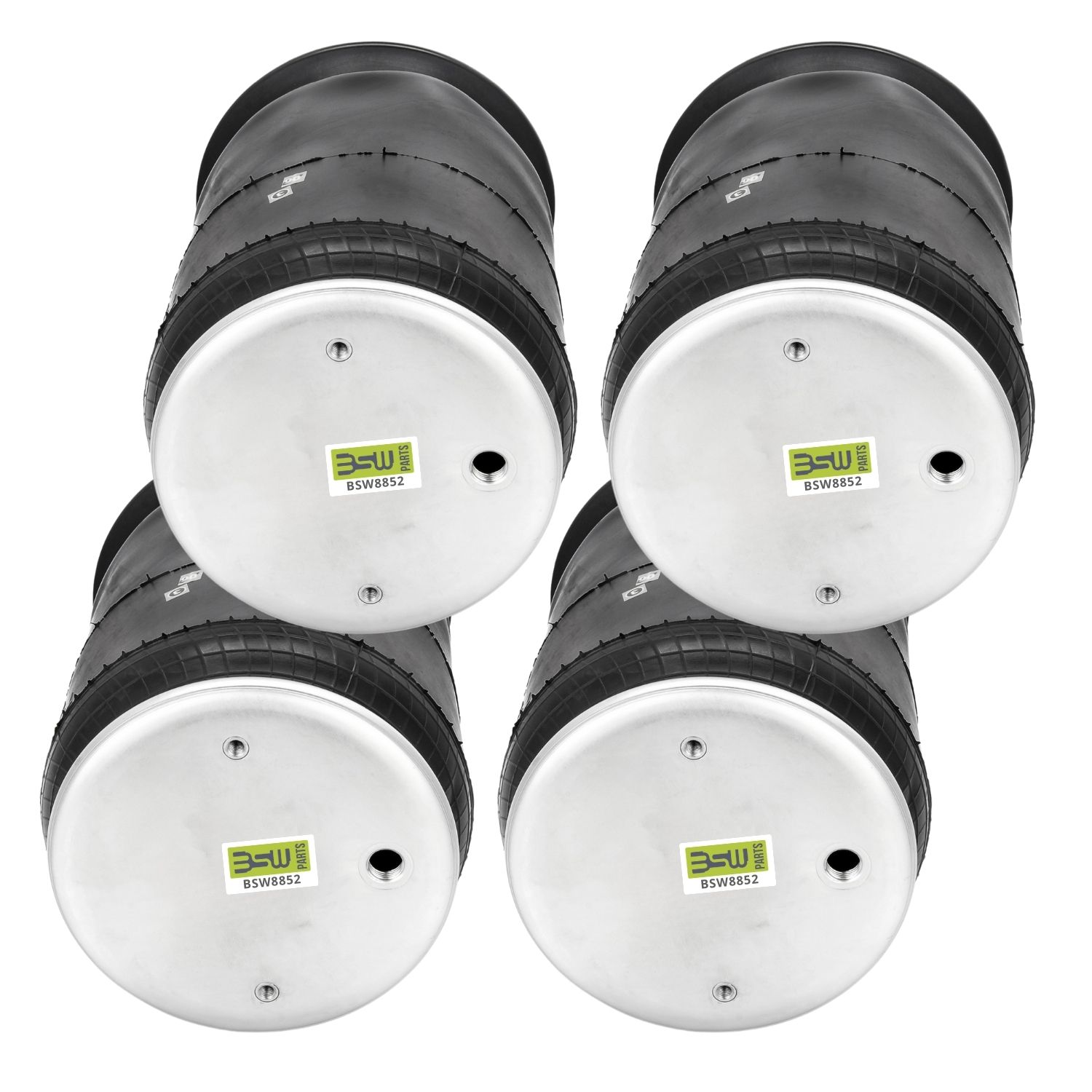 BSWParts 4 PCS Air Spring Bag Replaces Firestone W01-358-8852 Goodyear 1R12-568