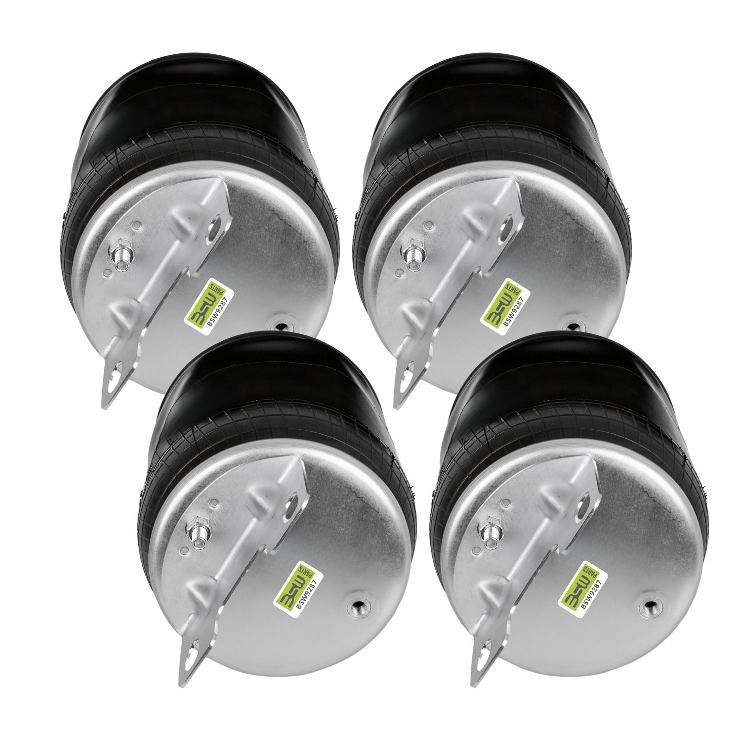 BSWParts 4 PCS Trailer Air Spring Bag Replaces W01-358-9287, 1R11-159, 64367