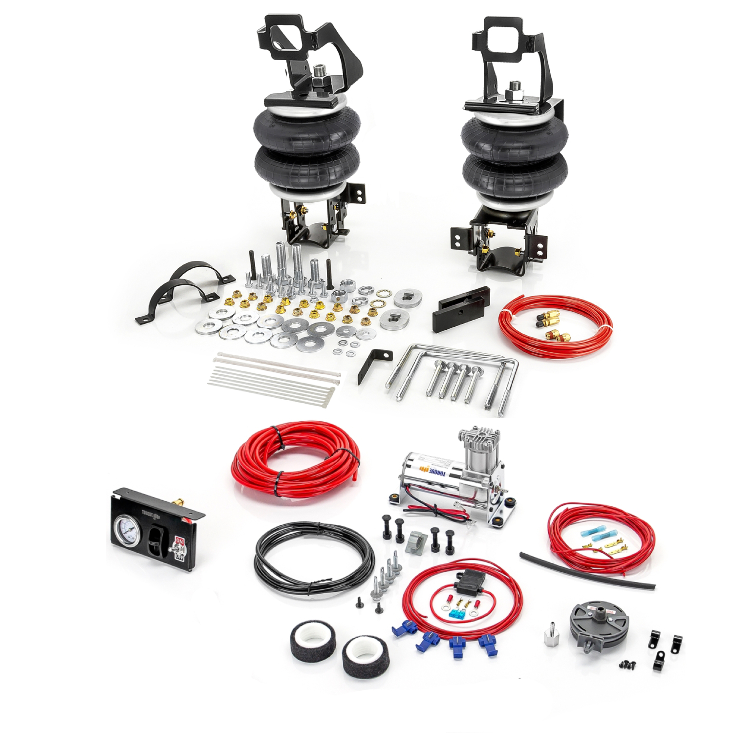 Air Bag Suspension Kit for 1999-2004 Ford F250 F350 and 2008-2010 Ford F250 F350