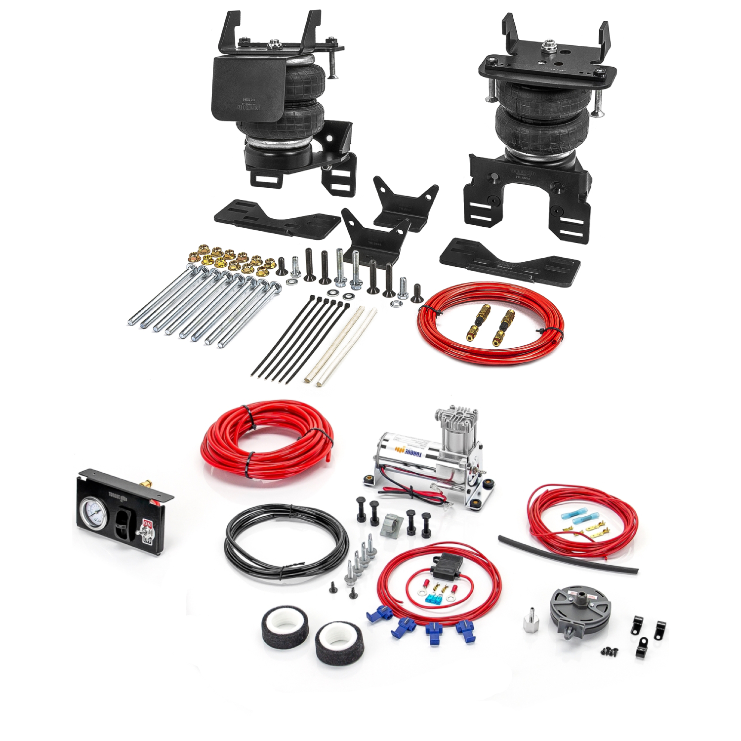 Air Bag Suspension Kit for 2017-2025 Ford F250 F350 (4WD only), F450 2WD 4WD - Picture 28 of 34