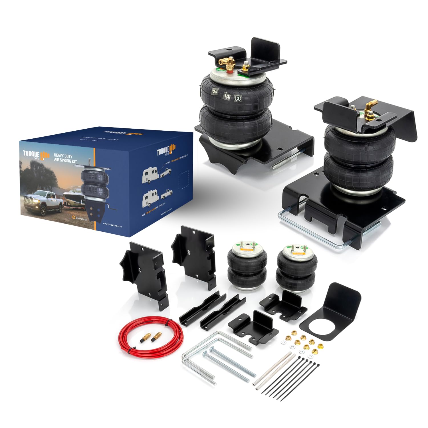 Air Bag Suspension Kit 2002-2008 Dodge Ram 1500 2WD 4WD Replaces Ride Rite 2286