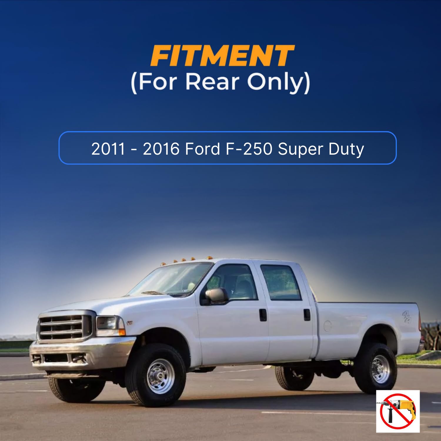 Suspension Enhancement System for Bump Stops 2011-2016 Ford F250 Super Duty