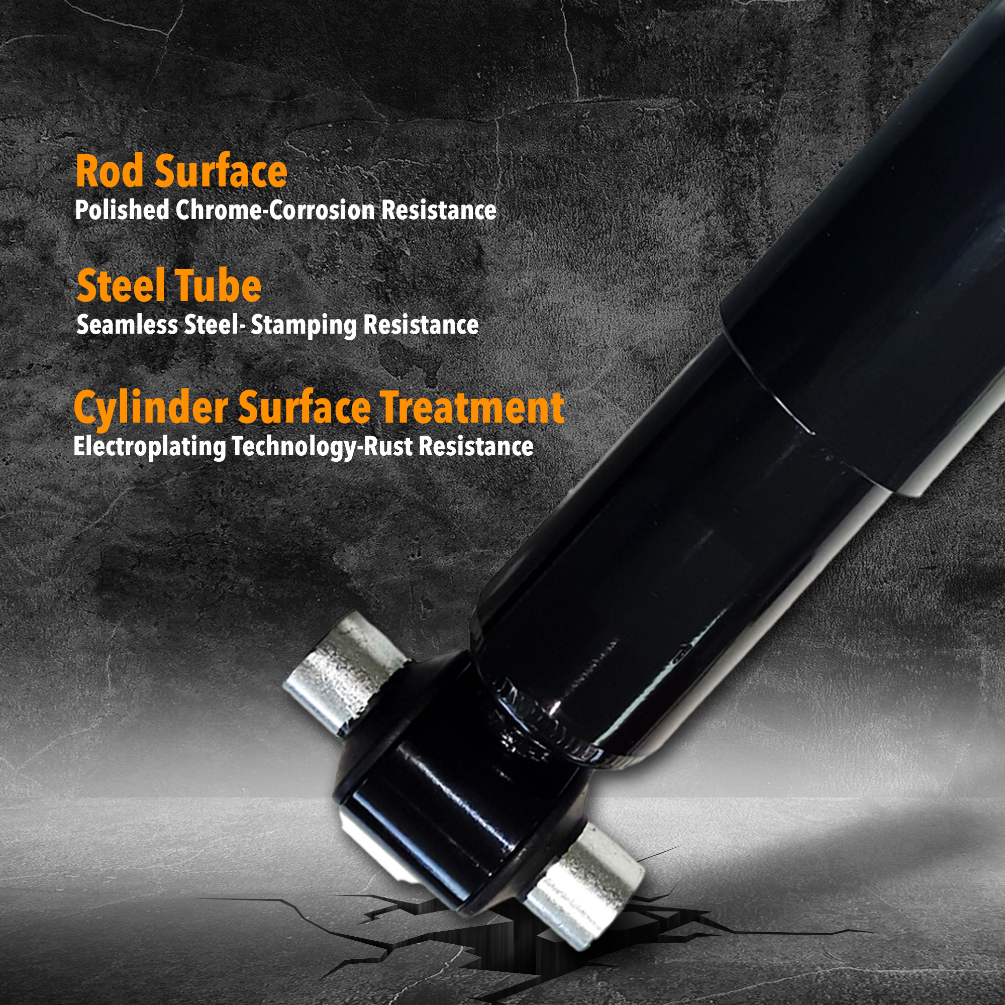 Pack of 4 Shock Absorbers (Replaces Gabriel 85724